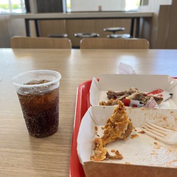 Jollibee - My $10.99, 2 piece chicken combo with the soda or should I say water cup. - Fast Food Near Me - Milpitas, California Jollibee - My $10.99, 2 piece chicken combo with the soda or should I say water cup. - Fast Food Near Me - Milpitas, California