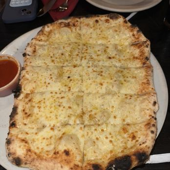 Ah' Pizz - Garlic & Cheese Flat Bread - Pizza Near Me - Montclair, New Jersey