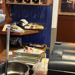 85 Main - Unattended sushi orders .