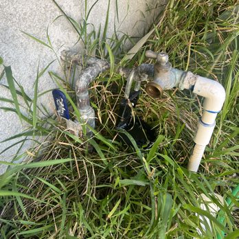 Trusted Water Systems - What my spigot initially looked like -- no water pressure adapter - Water Heater Installation/Repair Near Me - Chula Vista, California