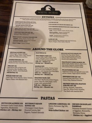 Menu photo 1 The White Horse Restaurant & Bar St. Cloud, MN