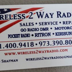 Wireless 2 Way Radio