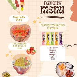 Q Bistro - New Q bistro Desert Menu