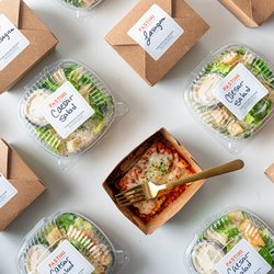 Pastini - Pastini offers individually packaged catering.