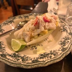 Café Buenos Aires - Ceviche - just okay but mango was a great added touch of flavor
