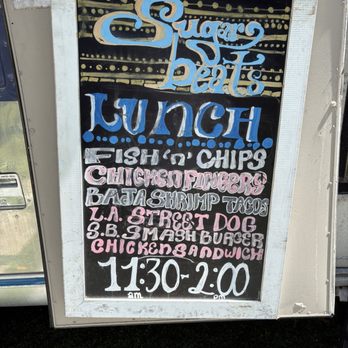 Sugar Beats - Lunch Sign - Breakfast & Brunch Near Me - Oxnard, California
