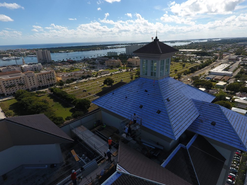Slide of Hi-Rise Commercial Roofing