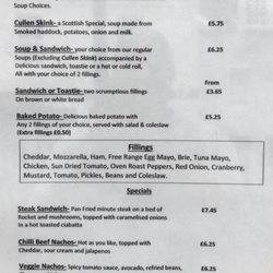 Ravenous Beastie - Menu