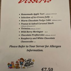 The Gallery - Desserts
