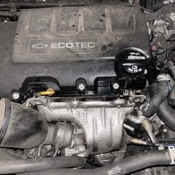 Pep Boys - Spilled oil all over under my hood.