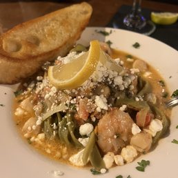 Shrimp and mushrooms pasta Shrimp and mushrooms pasta