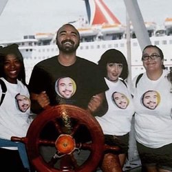 Think Pro Graphics & Printing Solutions - Shirts made for my best friend's birthday cruise. His face and the words below read, "You know damn well it's my birthday. Est. 1989"