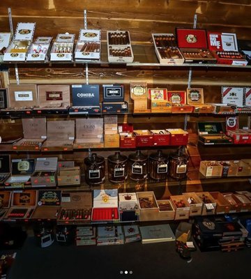 Cigar Room - Come and check out our temperature controlled cigar room!