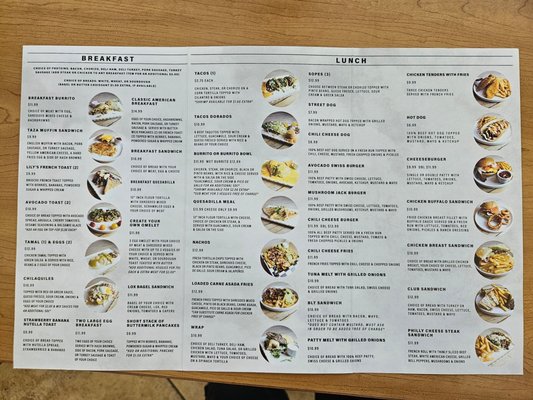 Menu photo 1 Taza Cafe Culver City, CA Menu photo 1 Taza Cafe Culver City, CA