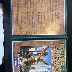 Taqueria Las Delicias - Menu