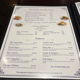 Menu 1/5 Menu 1/5
