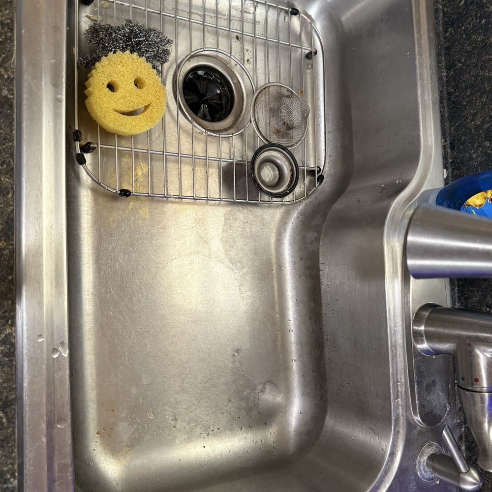 Lg House Cleaning - My filthy sink before - Home Cleaning Near Me - North Highlands, California