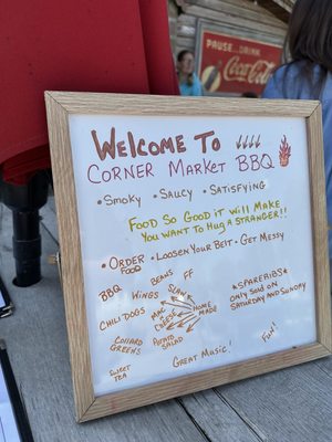 Menu photo 3 Corner Market BBQ Petersburg, VA