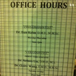 Wang Hwa-Ying Claire, DMD - Office hours!