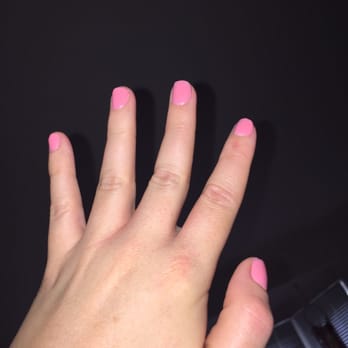 Ivy Nail Spa - Also the paint leaked onto my cuticles... I could have done a better job. - Nail Salons Near Me - Rancho Cucamonga, California