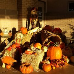 Primary Care Partners P C - Autumn display at front door