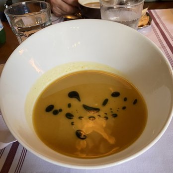 La Bicyclette - Butternut Squash soup - French Near Me - Carmel, California