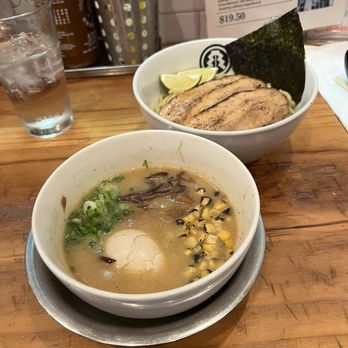 Kashiwa Ramen - Tsukemen with Pork Cha-shu - Ramen Near Me - Costa Mesa, California