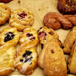 Goddess breakfast scones to go with coffee from across the street. :)