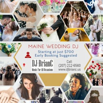 DJ-BrianC - A wedding poster add. - DJs Near Me - Lewiston, Maine
