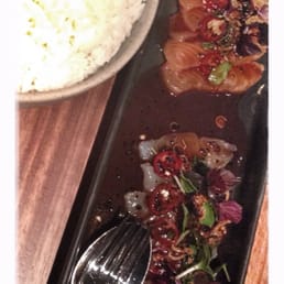 Gös- och Laxsashimi Gös- och Laxsashimi