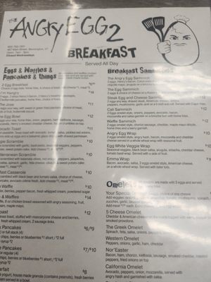 Menu photo 2 The Angry Egg 2 Bennington, VT