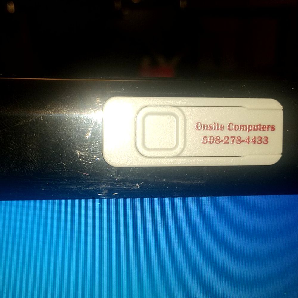 Onsite Computers - Sliding webcam lense cover. - IT Services & Computer Repair Near Me - Uxbridge, Massachusetts Onsite Computers - Sliding webcam lense cover. - IT Services & Computer Repair Near Me - Uxbridge, Massachusetts