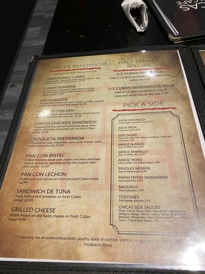 Menu photo 8 Chicas Cuban Cafe Deland, FL Menu photo 8 Chicas Cuban Cafe Deland, FL