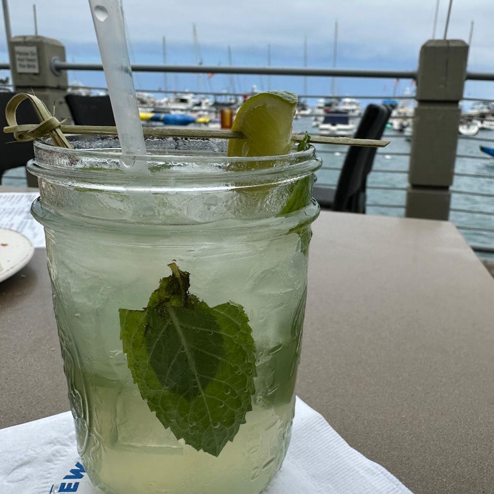Bluewater Avalon - mint mojito - Seafood Near Me - Avalon, California
