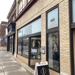 Benders  - Sidewalk in front of store