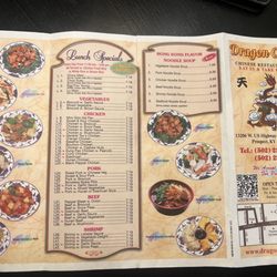 Dragon Cafe - Menu