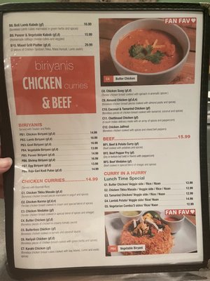 Menu photo 2 Palette Indian Kitchen Spring, TX