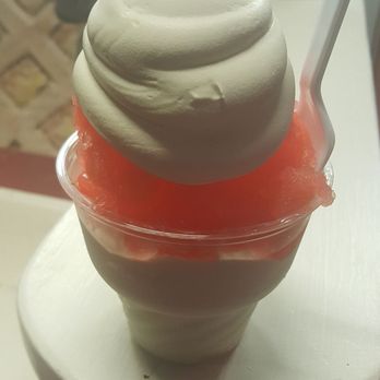 Sugar Lips - Watermelon with vanilla custard gelati - Ice Cream & Frozen Yogurt Near Me - Johnson City, New York