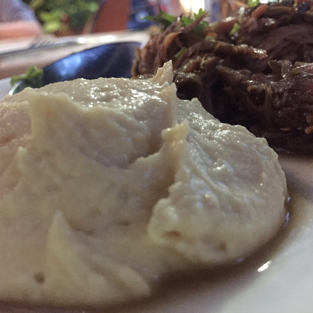 Mejana - Lamb shoulder with hommos and almond - Mediterranean Near Me - Arlington, Virginia