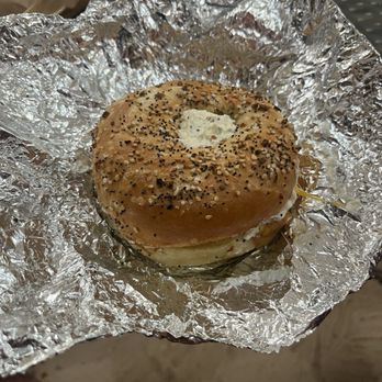 Giovanni's Brooklyn Bagels - Bacon, Egg, and Cheese on an Everything Bagel with Bacon Jalapeño Cream Cheese - Bagels Near Me - Emerald Isle, North Carolina Giovanni's Brooklyn Bagels - Bacon, Egg, and Cheese on an Everything Bagel with Bacon Jalapeño Cream Cheese - Bagels Near Me - Emerald Isle, North Carolina