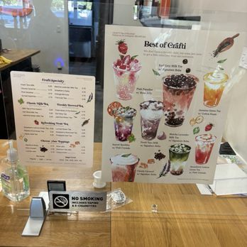 Crafti Tea & Mocktail - Menu (May 2024) - Bubble Tea Near Me - Mesa, Arizona Crafti Tea & Mocktail - Menu (May 2024) - Bubble Tea Near Me - Mesa, Arizona