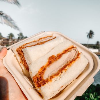Katsu Sando 808 - chicken katsu sando $10 - Japanese Near Me - Honolulu, Hawaii