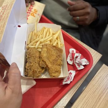 Jollibee - 2 piece (thighs) & fries - Fast Food Near Me - Tukwila, Washington