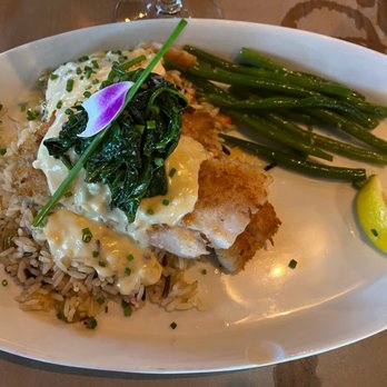 Square Grouper - Islamorada - Local catch encrusted - Seafood Near Me - Islamorada, Florida