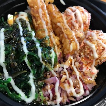 Suha Bites - Pearly poke bowl with added seaweed salad. - Hawaiian Near Me - Las Vegas, Nevada Suha Bites - Pearly poke bowl with added seaweed salad. - Hawaiian Near Me - Las Vegas, Nevada