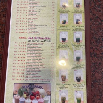 Thien Long - Menu - July 2021 - Vietnamese Near Me - San Jose, California
