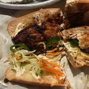 Bon Ton - Blackened Catfish Banh-Mi Sandwich - Cajun/Creole Near Me - Atlanta, Georgia