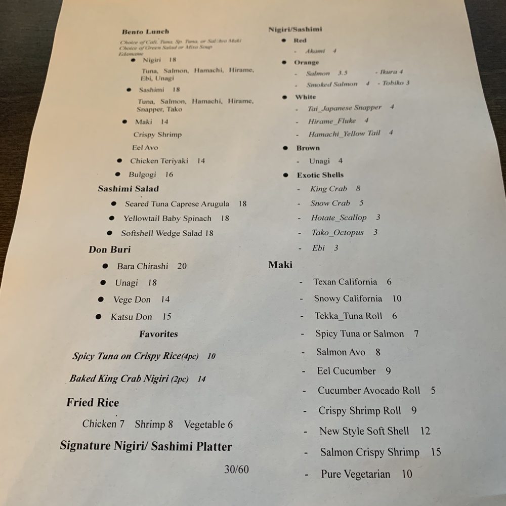 Edoko Omakase - Menu - Sushi Bars Near Me - Irving, Texas Edoko Omakase - Menu - Sushi Bars Near Me - Irving, Texas