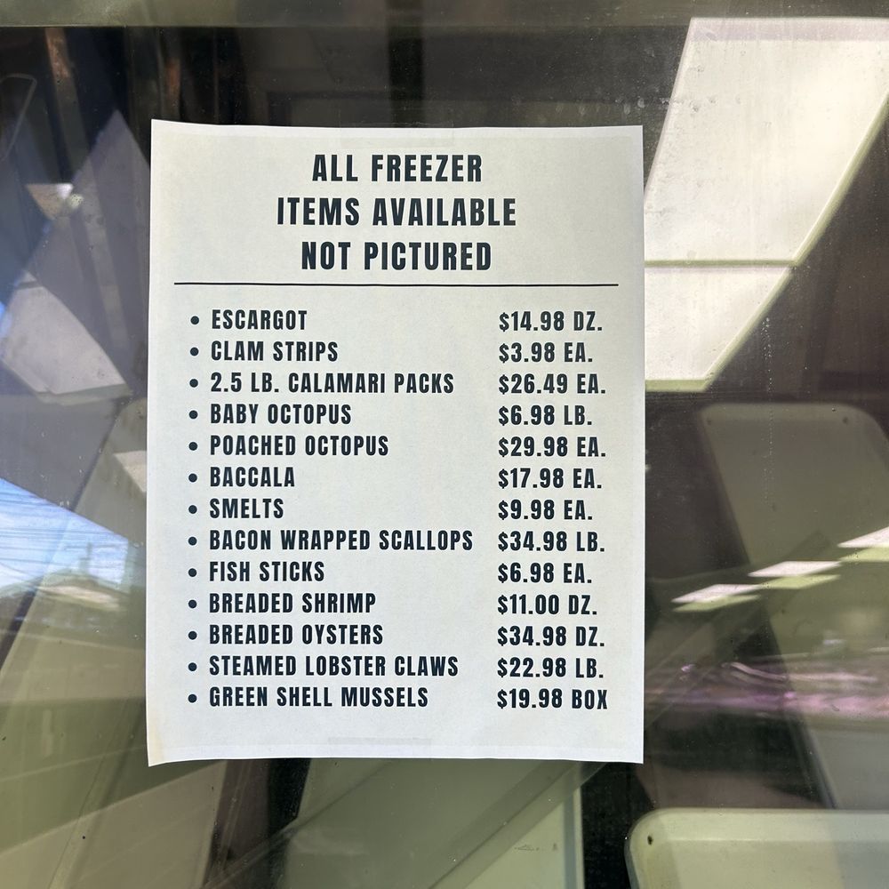 Hill's Quality Seafood - Freezer menu - Seafood Markets Near Me - Media, Pennsylvania Hill's Quality Seafood - Freezer menu - Seafood Markets Near Me - Media, Pennsylvania