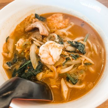 Chubby Noodle - Surf and turf udon - spicy hug in a bowl - Asian Fusion Near Me - Cabo San Lucas, BCS